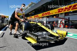Renault F1 Team RS20. 09.07.2020. Formula 1 World Championship, Rd 2, Steiermark Grand Prix, Spielberg, Austria, Preparation Day.