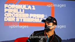 Nicholas Latifi (CDN) Williams Racing in the FIA Press Conference. 09.07.2020. Formula 1 World Championship, Rd 2, Steiermark Grand Prix, Spielberg, Austria, Preparation Day.
