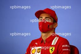 Charles Leclerc (MON) Ferrari in the FIA Press Conference. 09.07.2020. Formula 1 World Championship, Rd 2, Steiermark Grand Prix, Spielberg, Austria, Preparation Day.