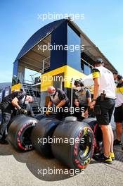 Renault F1 Team - Pirelli tyres. 11.09.2020. Formula 1 World Championship, Rd 9, Tuscan Grand Prix, Mugello, Italy, Practice Day.
