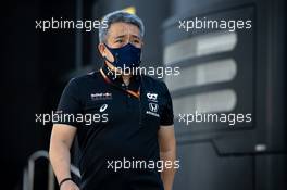 Masashi Yamamoto (JPN) Honda Racing F1 Managing Director. 11.09.2020. Formula 1 World Championship, Rd 9, Tuscan Grand Prix, Mugello, Italy, Practice Day.