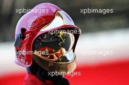 Daniel Ricciardo (AUS) Renault F1 Team RS20 reflected in a fireman's helmet visor. 11.09.2020. Formula 1 World Championship, Rd 9, Tuscan Grand Prix, Mugello, Italy, Practice Day.