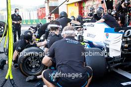 Williams Racing practices a pit stop. 11.09.2020. Formula 1 World Championship, Rd 9, Tuscan Grand Prix, Mugello, Italy, Practice Day.