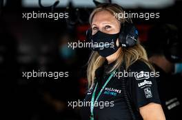 Stephanie Dattilo (USA) Dorilton Capital Chief Legal Officer and Group General Counsel - Williams Racing. 11.09.2020. Formula 1 World Championship, Rd 9, Tuscan Grand Prix, Mugello, Italy, Practice Day.