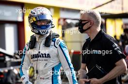 Nicholas Latifi (CDN) Williams Racing with Simon Roberts (GBR) Williams Racing F1 Acting Team Principal. 11.09.2020. Formula 1 World Championship, Rd 9, Tuscan Grand Prix, Mugello, Italy, Practice Day.