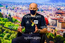 Franz Tost (AUT) AlphaTauri Team Principal in the FIA Press Conference. 11.09.2020. Formula 1 World Championship, Rd 9, Tuscan Grand Prix, Mugello, Italy, Practice Day.