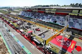 The grid before the start of the race. 13.09.2020. Formula 1 World Championship, Rd 9, Tuscan Grand Prix, Mugello, Italy, Race Day.