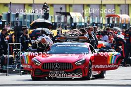 Red FIA Safety Car on the grid. 13.09.2020. Formula 1 World Championship, Rd 9, Tuscan Grand Prix, Mugello, Italy, Race Day.