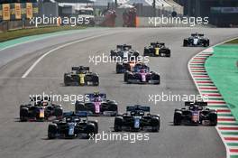 Valtteri Bottas (FIN) Mercedes AMG F1 W11 leads. 13.09.2020. Formula 1 World Championship, Rd 9, Tuscan Grand Prix, Mugello, Italy, Race Day.