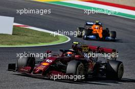 Charles Leclerc (MON) Ferrari SF1000. 13.09.2020. Formula 1 World Championship, Rd 9, Tuscan Grand Prix, Mugello, Italy, Race Day.