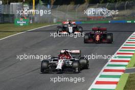 Kimi Raikkonen (FIN) Alfa Romeo Racing C39. 13.09.2020. Formula 1 World Championship, Rd 9, Tuscan Grand Prix, Mugello, Italy, Race Day.