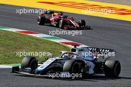 George Russell (GBR) Williams Racing FW43. 13.09.2020. Formula 1 World Championship, Rd 9, Tuscan Grand Prix, Mugello, Italy, Race Day.