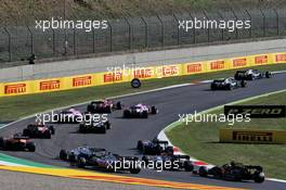 Lewis Hamilton (GBR) Mercedes AMG F1 W11 leads at the race restart. 13.09.2020. Formula 1 World Championship, Rd 9, Tuscan Grand Prix, Mugello, Italy, Race Day.