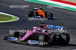 Sergio Perez (MEX) Racing Point F1 Team RP19. 13.09.2020. Formula 1 World Championship, Rd 9, Tuscan Grand Prix, Mugello, Italy, Race Day.