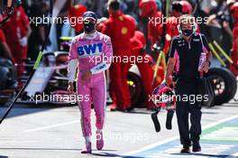 Sergio Perez (MEX) Racing Point F1 Team. 12.09.2020. Formula 1 World Championship, Rd 9, Tuscan Grand Prix, Mugello, Italy, Qualifying Day.