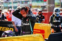 Lewis Hamilton (GBR) Mercedes AMG F1 in qualifying parc ferme. 12.09.2020. Formula 1 World Championship, Rd 9, Tuscan Grand Prix, Mugello, Italy, Qualifying Day.