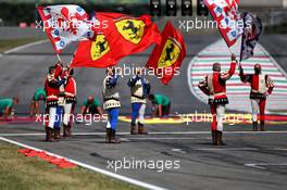 Circuit atmosphere - Ferrari 1000GP celebrations. 13.09.2020. Formula 1 World Championship, Rd 9, Tuscan Grand Prix, Mugello, Italy, Race Day.