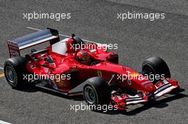 Mick Schumacher (GER) Prema Racing Formula 2 Driver in the Ferrari F2004. 13.09.2020. Formula 1 World Championship, Rd 9, Tuscan Grand Prix, Mugello, Italy, Race Day.