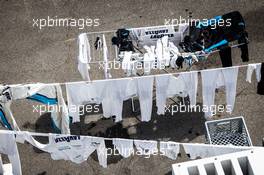 Williams Racing - washing hanging out to dry. 10.09.2020. Formula 1 World Championship, Rd 9, Tuscan Grand Prix, Mugello, Italy, Preparation Day.