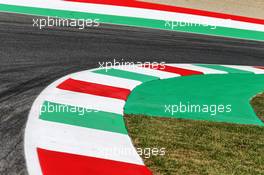 Circuit atmosphere - kerb detail. 10.09.2020. Formula 1 World Championship, Rd 9, Tuscan Grand Prix, Mugello, Italy, Preparation Day.