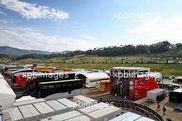 Paddock atmosphere. 10.09.2020. Formula 1 World Championship, Rd 9, Tuscan Grand Prix, Mugello, Italy, Preparation Day.