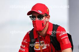 Sebastian Vettel (GER) Ferrari. 10.09.2020. Formula 1 World Championship, Rd 9, Tuscan Grand Prix, Mugello, Italy, Preparation Day.