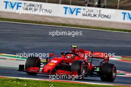 Charles Leclerc (MON) Ferrari SF1000. 13.11.2020 Formula 1 World Championship, Rd 14, Turkish Grand Prix, Istanbul, Turkey, Practice Day.