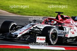 Kimi Raikkonen (FIN) Alfa Romeo Racing C39. 13.11.2020 Formula 1 World Championship, Rd 14, Turkish Grand Prix, Istanbul, Turkey, Practice Day.