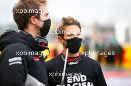 Romain Grosjean (FRA) Haas F1 Team on the grid. 15.11.2020. Formula 1 World Championship, Rd 14, Turkish Grand Prix, Istanbul, Turkey, Race Day.