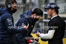 Pierre Gasly (FRA) AlphaTauri on the grid. 15.11.2020. Formula 1 World Championship, Rd 14, Turkish Grand Prix, Istanbul, Turkey, Race Day.
