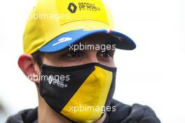Esteban Ocon (FRA) Renault F1 Team on the grid. 15.11.2020. Formula 1 World Championship, Rd 14, Turkish Grand Prix, Istanbul, Turkey, Race Day.