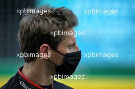 Romain Grosjean (FRA) Haas F1 Team on the grid. 15.11.2020. Formula 1 World Championship, Rd 14, Turkish Grand Prix, Istanbul, Turkey, Race Day.