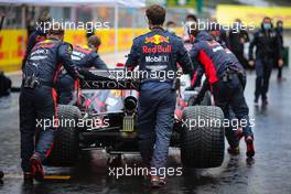 Max Verstappen (NLD) Red Bull Racing RB16 on the grid. 15.11.2020. Formula 1 World Championship, Rd 14, Turkish Grand Prix, Istanbul, Turkey, Race Day.