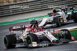 Kimi Raikkonen (FIN) Alfa Romeo Racing C39. 15.11.2020. Formula 1 World Championship, Rd 14, Turkish Grand Prix, Istanbul, Turkey, Race Day.
