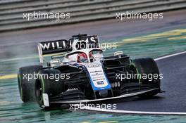 George Russell (GBR) Williams Racing FW43 runs wide. 15.11.2020. Formula 1 World Championship, Rd 14, Turkish Grand Prix, Istanbul, Turkey, Race Day.