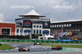 Charles Leclerc (MON) Ferrari SF1000 runs wide. 15.11.2020. Formula 1 World Championship, Rd 14, Turkish Grand Prix, Istanbul, Turkey, Race Day.