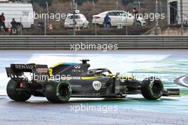 Daniel Ricciardo (AUS) Renault F1 Team RS20 spins. 15.11.2020. Formula 1 World Championship, Rd 14, Turkish Grand Prix, Istanbul, Turkey, Race Day.