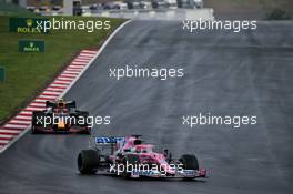 Sergio Perez (MEX) Racing Point F1 Team RP19. 15.11.2020. Formula 1 World Championship, Rd 14, Turkish Grand Prix, Istanbul, Turkey, Race Day.
