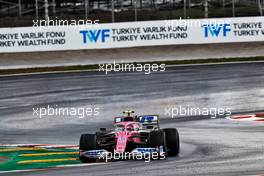 Lance Stroll (CDN) Racing Point F1 Team RP20. 15.11.2020. Formula 1 World Championship, Rd 14, Turkish Grand Prix, Istanbul, Turkey, Race Day.
