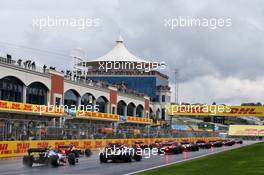The start of the race. 15.11.2020. Formula 1 World Championship, Rd 14, Turkish Grand Prix, Istanbul, Turkey, Race Day.