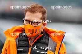 Andreas Seidl, McLaren Managing Director. 14.11.2020. Formula 1 World Championship, Rd 14, Turkish Grand Prix, Istanbul, Turkey, Qualifying Day.