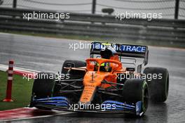 Lando Norris (GBR) McLaren MCL35. 14.11.2020. Formula 1 World Championship, Rd 14, Turkish Grand Prix, Istanbul, Turkey, Qualifying Day.
