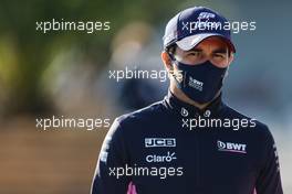 Sergio Perez (MEX) Racing Point F1 Team. 12.11.2020. Formula 1 World Championship, Rd 14, Turkish Grand Prix, Istanbul, Turkey, Preparation Day.