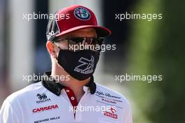 Kimi Raikkonen (FIN) Alfa Romeo Racing. 12.11.2020. Formula 1 World Championship, Rd 14, Turkish Grand Prix, Istanbul, Turkey, Preparation Day.