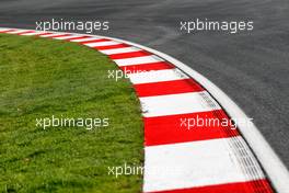 Circuit atmosphere - kerb detail. 12.11.2020. Formula 1 World Championship, Rd 14, Turkish Grand Prix, Istanbul, Turkey, Preparation Day.