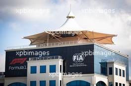 Circuit atmosphere - paddock building. 12.11.2020. Formula 1 World Championship, Rd 14, Turkish Grand Prix, Istanbul, Turkey, Preparation Day.