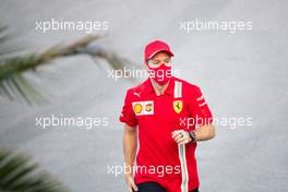 Sebastian Vettel (GER) Ferrari. 12.11.2020. Formula 1 World Championship, Rd 14, Turkish Grand Prix, Istanbul, Turkey, Preparation Day.