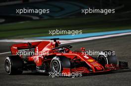 Sebastian Vettel (GER) Ferrari SF1000. 11.12.2020. Formula 1 World Championship, Rd 17, Abu Dhabi Grand Prix, Yas Marina Circuit, Abu Dhabi, Practice Day.