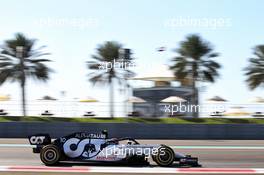 Pierre Gasly (FRA) AlphaTauri AT01. 11.12.2020. Formula 1 World Championship, Rd 17, Abu Dhabi Grand Prix, Yas Marina Circuit, Abu Dhabi, Practice Day.