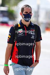 Sebastien Buemi (SUI) Red Bull Racing Reserve Driver. 11.12.2020. Formula 1 World Championship, Rd 17, Abu Dhabi Grand Prix, Yas Marina Circuit, Abu Dhabi, Practice Day.